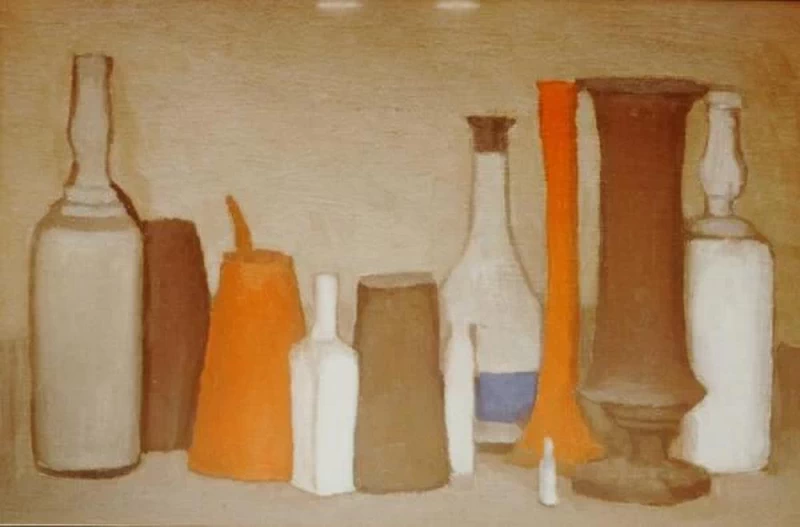 Natura morta con bottiglie e vasi - Villa Necchi Campigli, Milano
